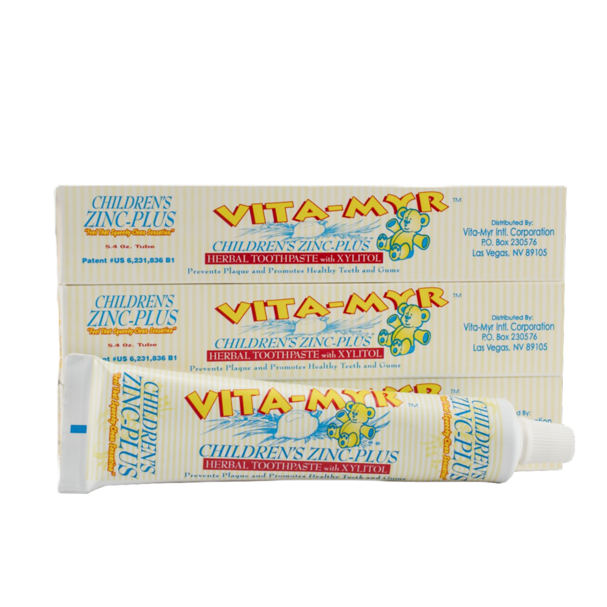 Holiday Stocking Special – 3-Pack Children’s Orange Toothpaste (5.4 oz)