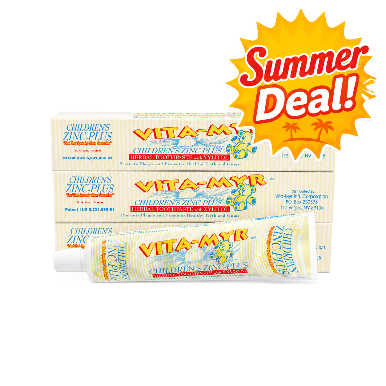 Summer Special – 3 Children’s Toothpastes