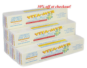 Vita-Myr Pack of 6 Children's Orange Flavored Toothpaste- (5.4 Ounce Each) for Happy Smiles