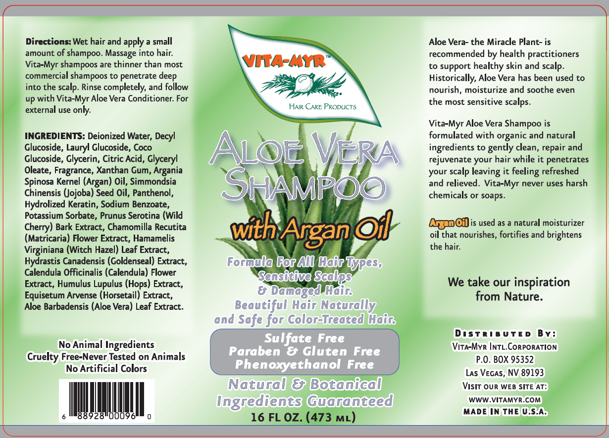 VITA-MYR Aloe Vera Shampoo - 16 Oz