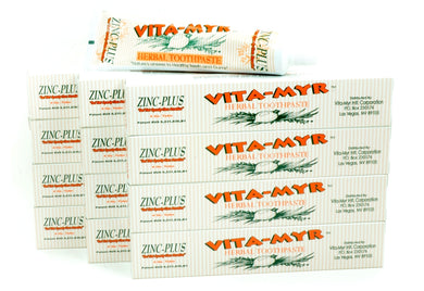 Vita-Myr Family Package # 9 - 12- Vita-Myr Original Toothpaste 4 oz.