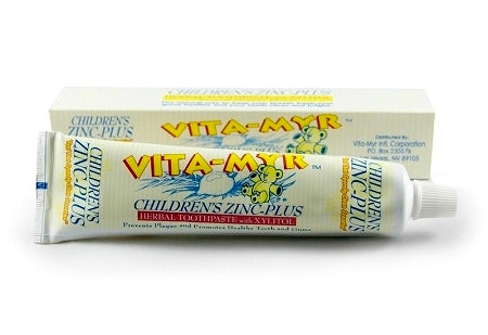 Vita-Myr Children's Orange Flavored Toothpaste - for Happy Smiles